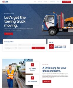 Oto Kurtarma - Oto Çekici Web Sitesi Tasarımı